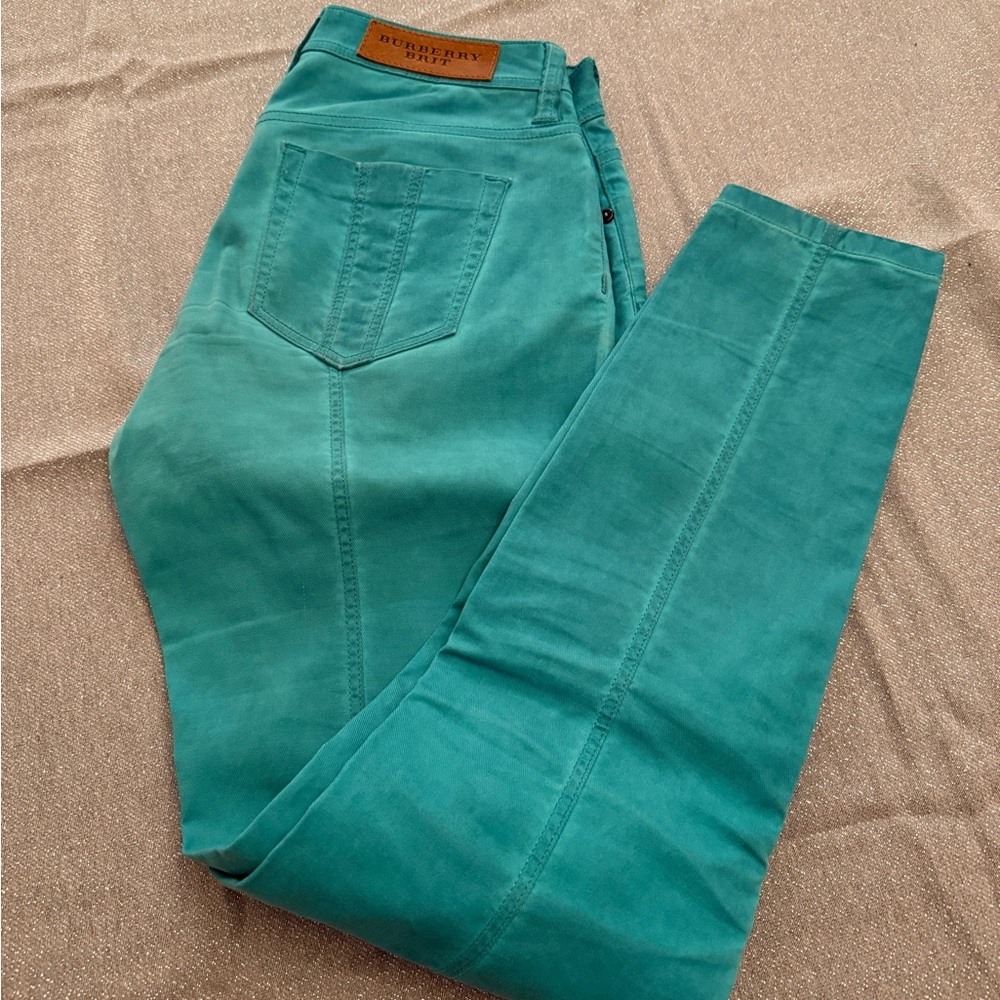 Burberry Women's Aqua Skinny Jeans
